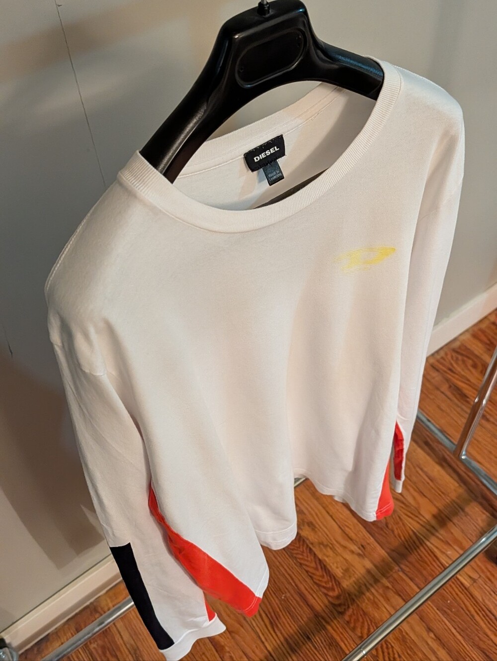 Diesel Long-sleeve Striped T-shirt